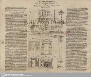 Architecturae Civilis Et Militaris Tyrocinia