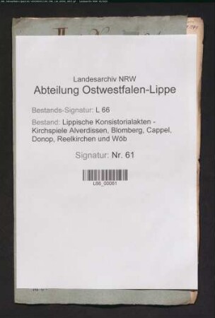 Fuhren zur Abholung eines neuen Predigers