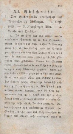 XI. Abschnitt.