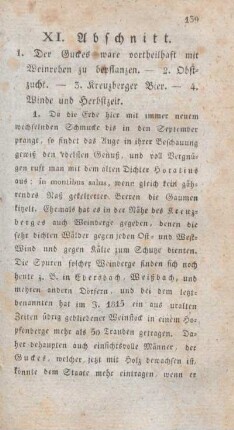 XI. Abschnitt.