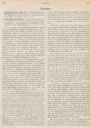 365-370 Analecta hymnica medii aevi; Hymnologische Beiträge