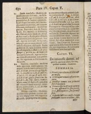 630-637, Caput VI. De interesse damni, ad quod ij, qui seras alunt, subditis, quibus nooent, tenentur.