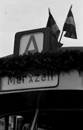 Einweihung der neuen Albtalbahnstrecke Ettlingen - Marxzell.