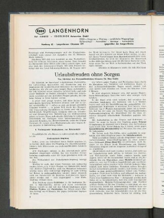 Urlaubsfreuden ohne Sorgen