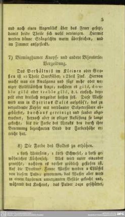 7. Birminghamer Knopf- und andere Bijouterie-Vergoldung