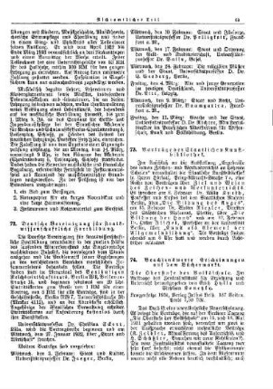 Vorträge der Staatlichen Kunstbibliothek : [Nichtamtlicher Teil]