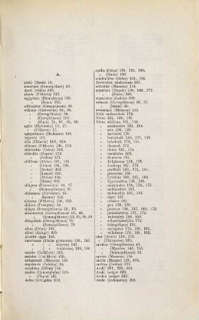 Muséum d'histoire naturelle des Pays-Bas : revue méthodique et critique des collections déposées dans cet établissement. 9. 1881 = Table alphabét. Vol. 1-8