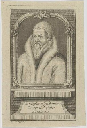Bildnis des Christophorus Gundermann