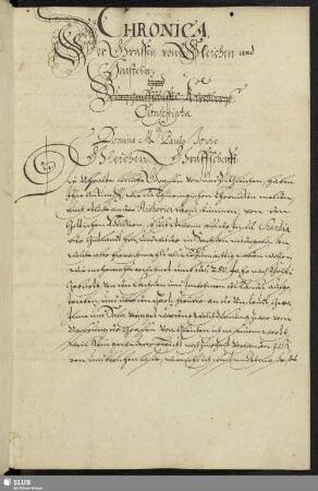 Gleichen Graffschafft