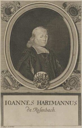 Bildnis des Ioannes Hartmannus de Rosenbach