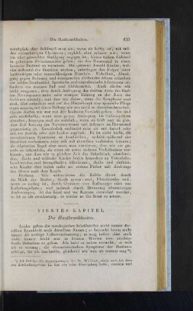 Viertes Kapitel. Die Hautkrankheiten.