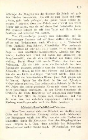 Schönstadt-Rosenthal-Wehra-Albshausen.
