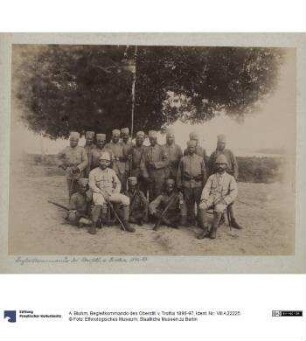 Begleitkommando des Oberstlt. v. Trotha 1896-97