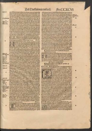 Incipit epistola beati Pauli apostoli ad Thessalonicenses prima.