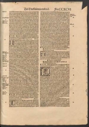 Incipit epistola beati Pauli apostoli ad Thessalonicenses prima.