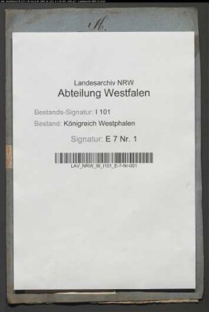 Nutzung des Minoritenklosters Herstelle als Wohnung des Forstinspektors