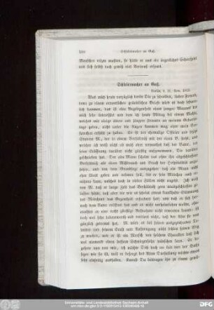 Schleiermacher an Gaß. Berlin, d. 21. Nov. 1812.