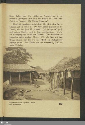 Dorf in der Republik Liberia