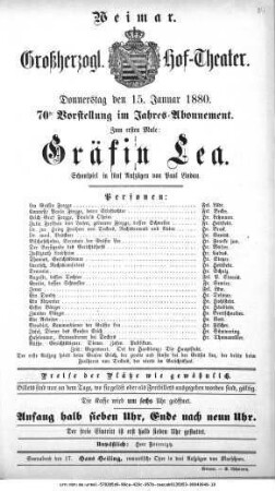 Gräfin Lea