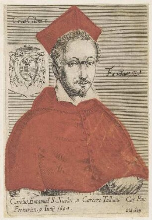 Bildnis des Carolus Emanuel Pius