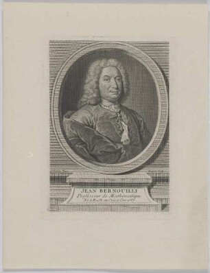 Bildnis des Jean Bernoulli