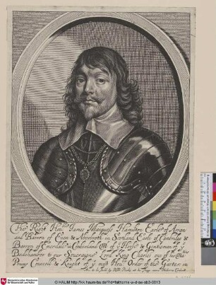 The Right Hon:ble James Marquess Hamilton Earle of Arran