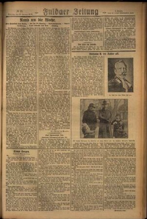 Dritte Ausgabe vom Sonntag, den 27. Januar 1929.