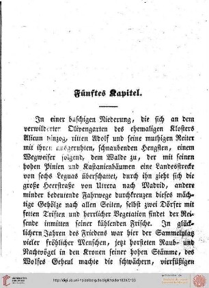 Fünftes Kapitel