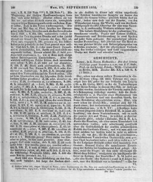Stuhr, P. F.: Die drei letzten Feldzüge gegen Napoleon. Kritisch-historisch dargestellt. Bd. 2. Lemgo: Meyer 1833