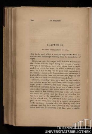 Chapter IX. On the distillation of rum