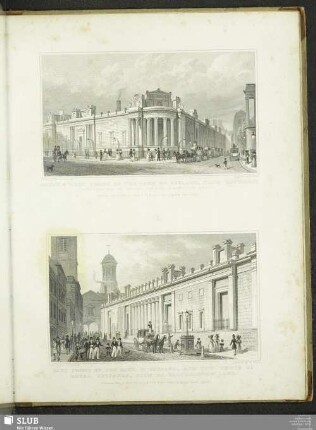 North & West Front Of The Bank Of England, From Lothbury