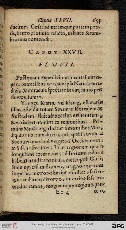 Caput XXVII: Fluvii