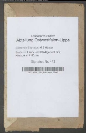 Separation von Godelheim.