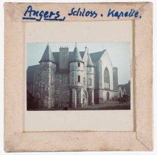 Angers: Schlosskapelle (Foto 1941)