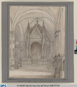Tabernakel von Andrea Orcagna in Orsanmichele in Florenz