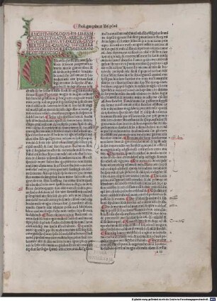 Incipit Prologvs In Librvm Qvi Intitvlatvr Arbor Vite Crucifixe Iesv