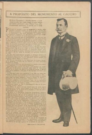 A propósito del monumento al gaucho