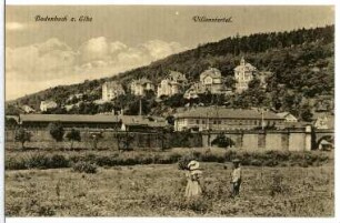 Bodenbach. Villenviertel