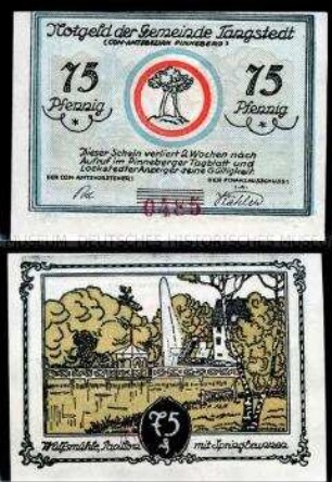 Tangstedt 75 Pfennig