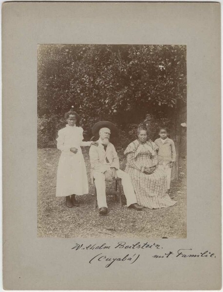 Wilhelm Beilstein with family