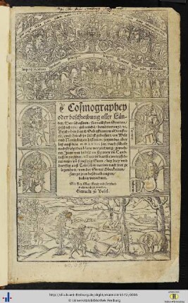 Cosmographey oder Beschreibung aller Länder, Herrschafften, fürnemsten Stetten, Geschichten ...