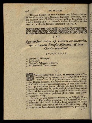 416-419, § XII. Qua censura Patres, & Doctores eos notaverint ...