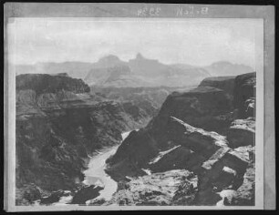 Grand Canyon National Park, Arizona. View from Bright Angel Plateau.