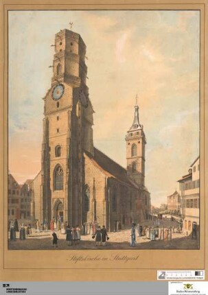 Stiftskirche in Stuttgart