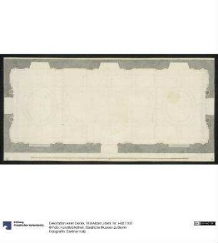 Dekoration einer Decke, Villa Albani