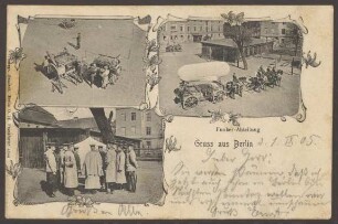 Ansichtskarte "Funker-Abteilung", Köpenicker Straße 178