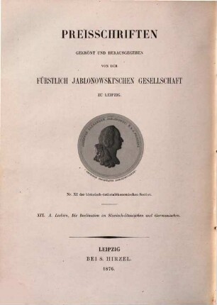 Die Declination im Slavisch-litauischen und Germanischen