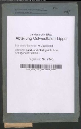 Sonstige: Becker, Heinrich Adolf: