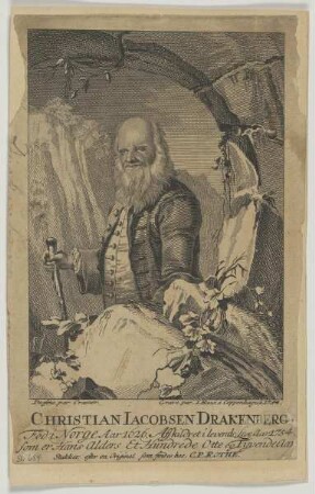 Bildnis des Christian Iacobsen Drakenberg