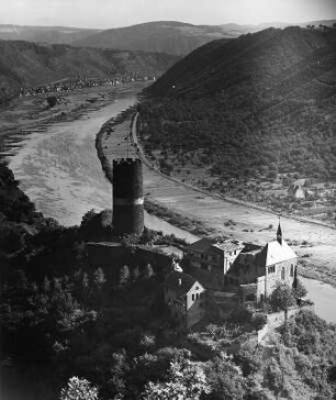 Münstermaifeld-Lasserg. Burg Bischofstein (vor 1273 begonnen)